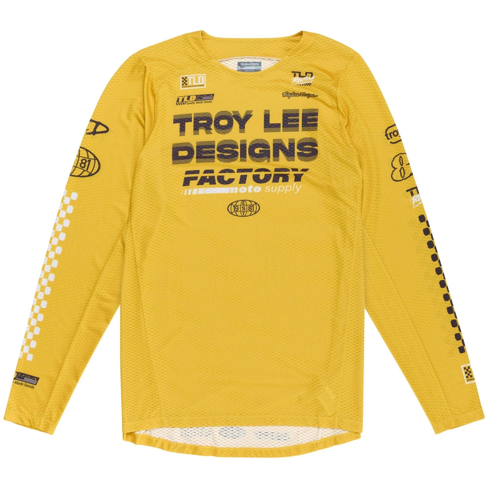 Jersey Troy Lee Designs Gp Pro Air Factory Gold